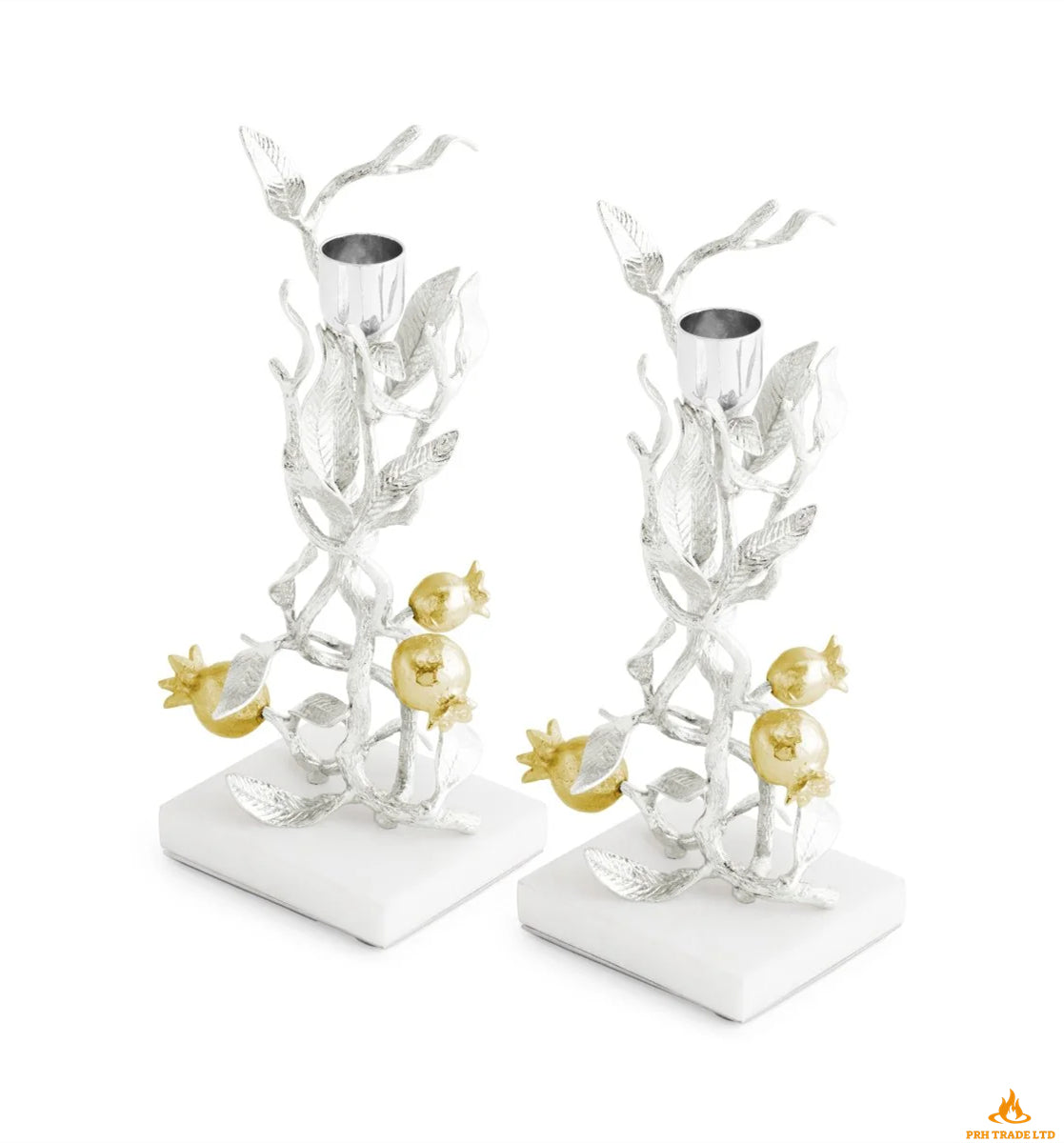 Mal Pomegranate Candle Holder (2 pieces)