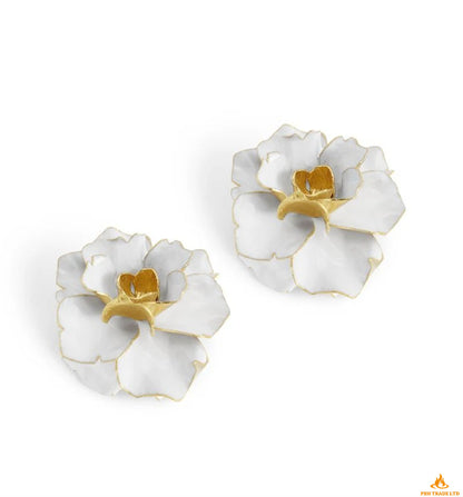 Phil Gardenia Candle Holders (2 pieces)