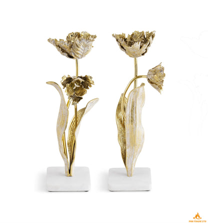 Cordia Tulip Candlesticks (Pair of Two)