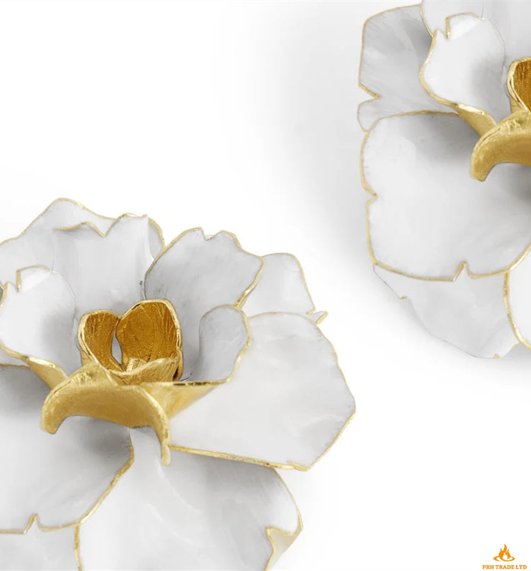 Phil Gardenia Candle Holders (2 pieces)
