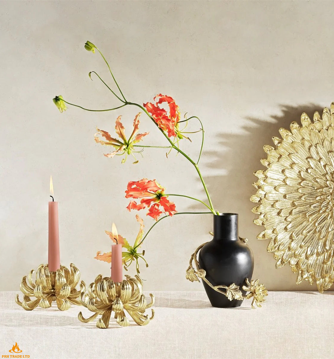 Dex Dahlia Candle Holder